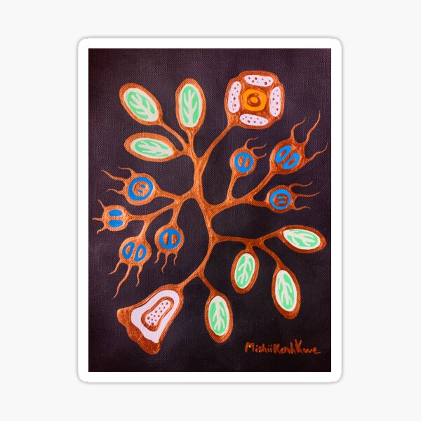 Miinan (blueberries) Sticker