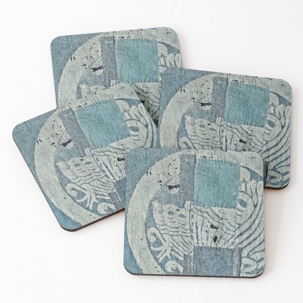 Item preview, Mended Boro Medallion Artwork. designed and sold by FuzzyHoney.