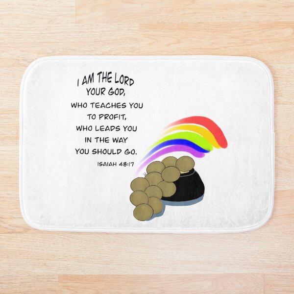 Trust in God Bath Mat