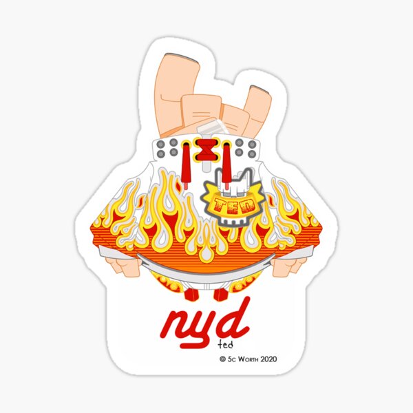 Nyd - Ted Sticker