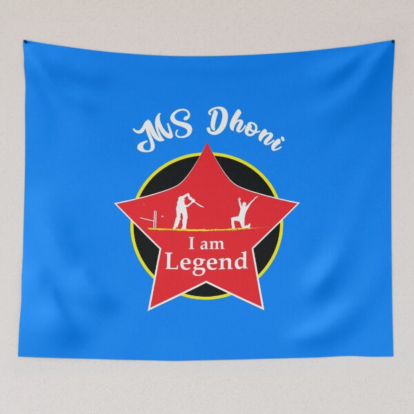 Item preview, MS Dhoni - I am Legend T-shirt designed and sold by VectorPB.