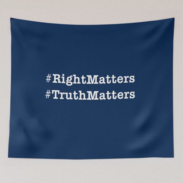 Item preview,  RIGHT MATTERS Impeachment Trial Adam Schiff Truth Matters  designed and sold by LoveAndDefiance.