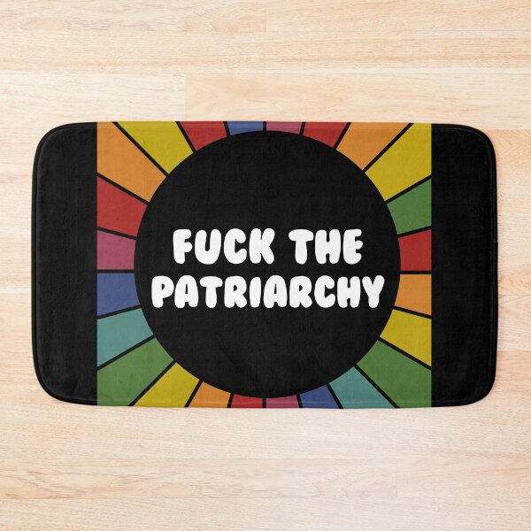 Item preview, Fuck the Patriarchy- bright sarcastic sticker designed and sold by ScapegoatPrints.