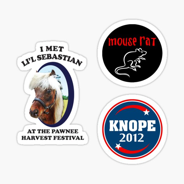 Parks and Rec Pack 1 Sticker