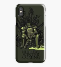 Nuclear winter is coming iPhone Case
