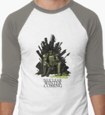 Nuclear winter is coming Men's Baseball ¾ T-Shirt