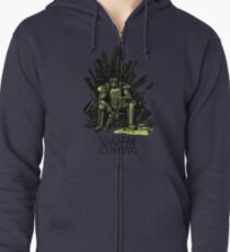 Nuclear winter is coming Zipped Hoodie
