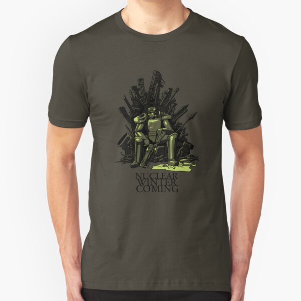 Nuclear winter is coming Slim Fit T-Shirt