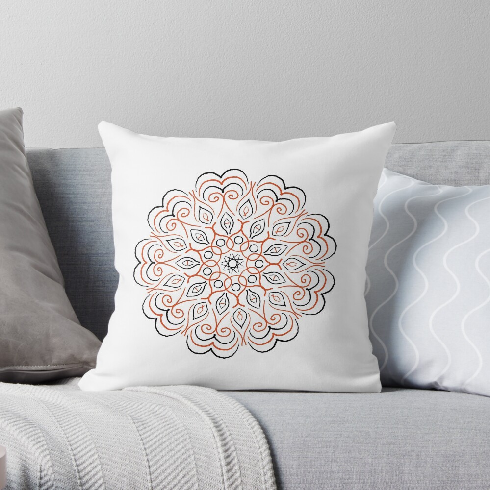 Stephania Throw Pillow