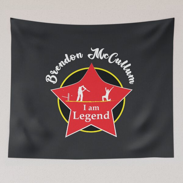 Item preview, Brendon McCullum - I am Legend T-shirt designed and sold by VectorPB.