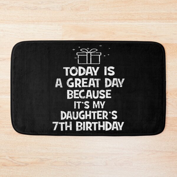 Item preview, I Cant Keep Calm It's My Daughter's 7th birthday Girl Gift designed and sold by Grabitees.