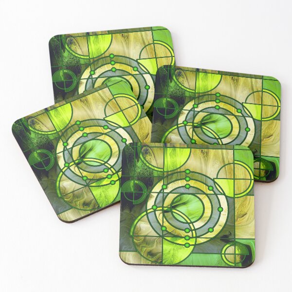 Element 12: Magnesium Coasters (Set of 4)
