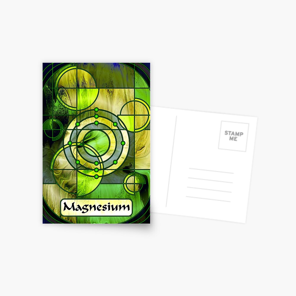 Element 12: Magnesium Postcard