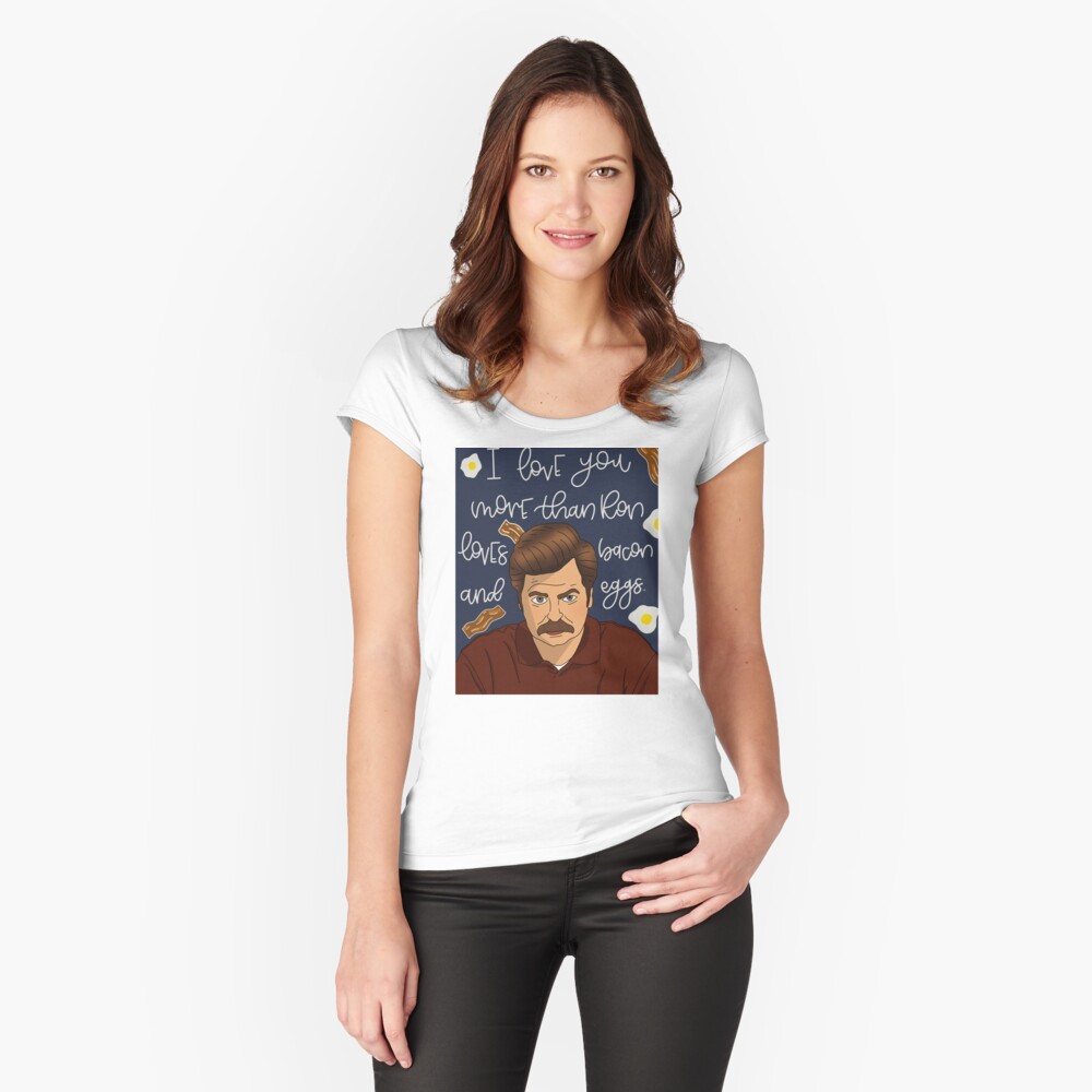 Item preview, Fitted Scoop T-Shirt designed and sold by Artsyalison.
