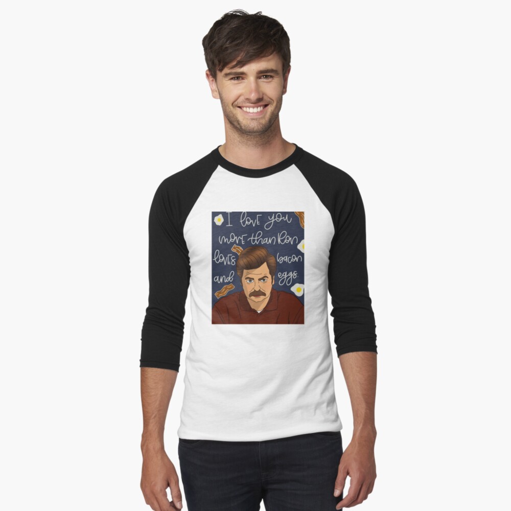 Item preview, Baseball ¾ Sleeve T-Shirt designed and sold by Artsyalison.
