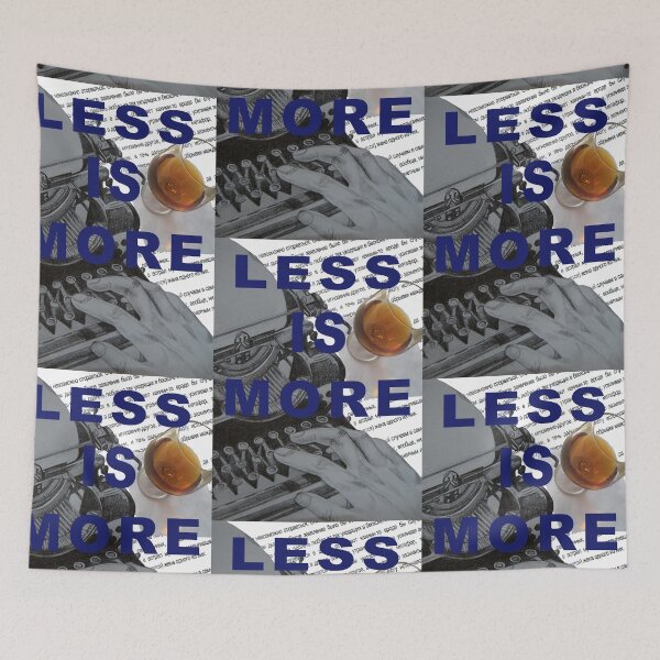 Item preview, Less is more designed and sold by Tatyana Binovska.