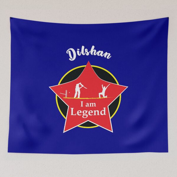 Item preview, Tilakaratne Dilshan - I am Legend T-Shirt designed and sold by VectorPB.