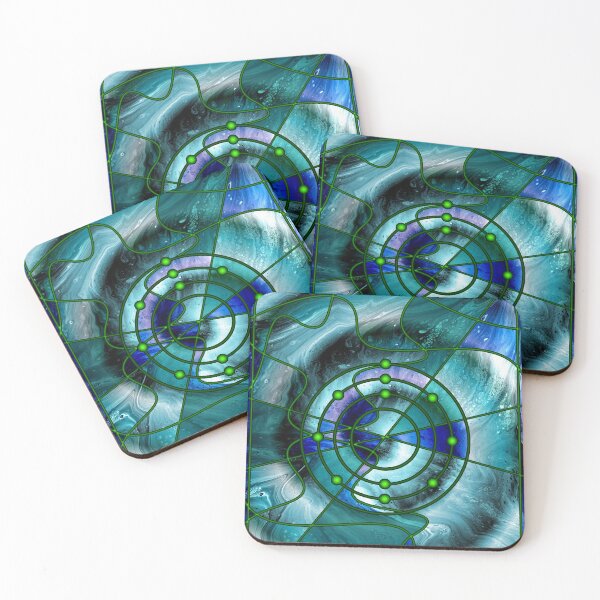 Element 11: Sodium Coasters (Set of 4)