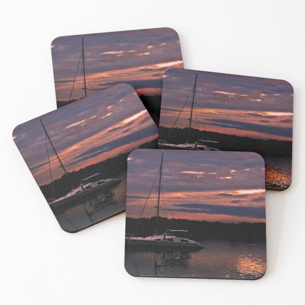 Item preview, A Yacht moored at Yamba designed and sold by myraj.