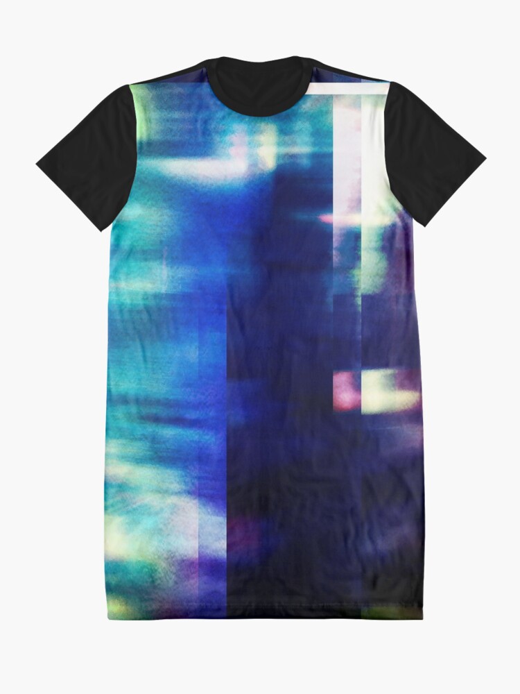 Alternate view of let's hear it for the vague blur Graphic T-Shirt Dress