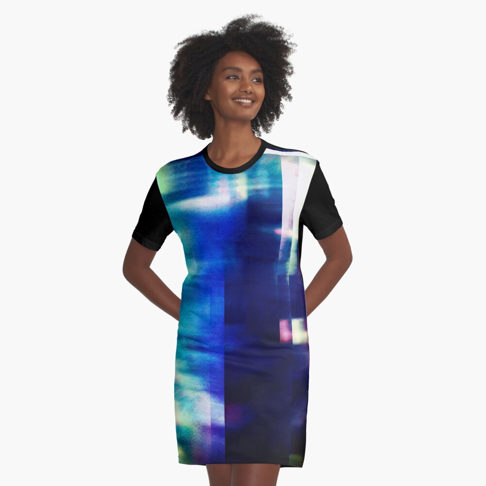 let's hear it for the vague blur Graphic T-Shirt Dress