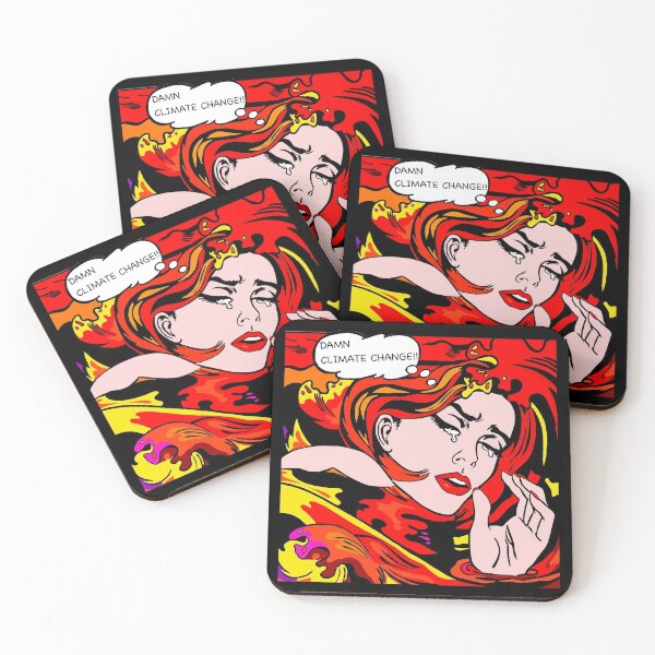 Item preview, Pop art vs Climate Change! designed and sold by Mabbatt-art.