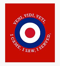 RAF Royal Air Force VVV Roundel Photographic Print