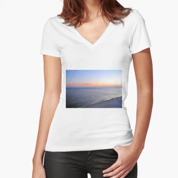 Fitted V-Neck T-Shirt