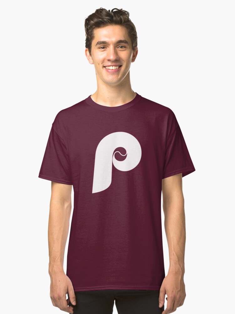 phillies maroon t shirt