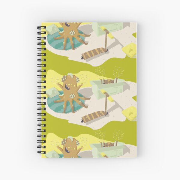 Even monster's cats are still cats Spiral Notebook