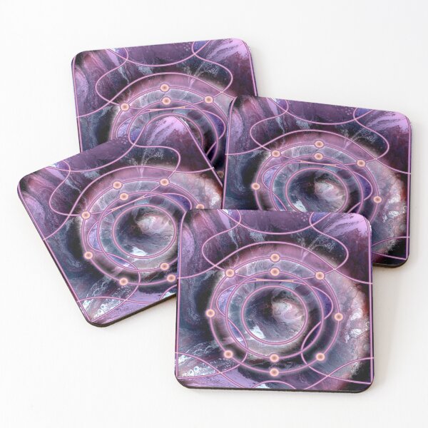Element 10: Neon Coasters (Set of 4)