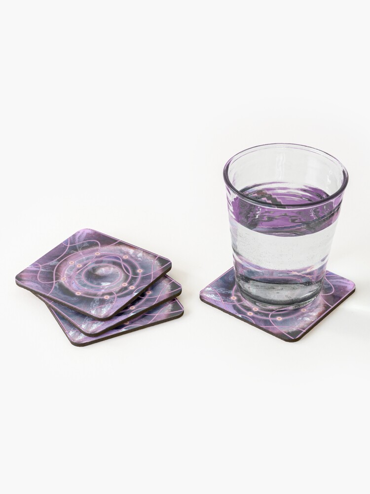 Alternate view of Element 10: Neon Coasters (Set of 4)