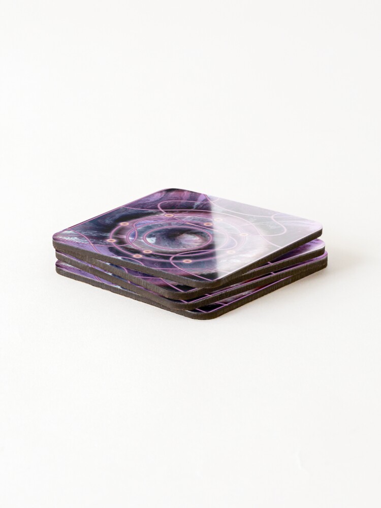 Alternate view of Element 10: Neon Coasters (Set of 4)