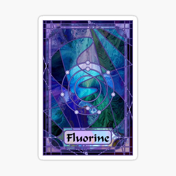 Element 9: Fluorine Sticker
