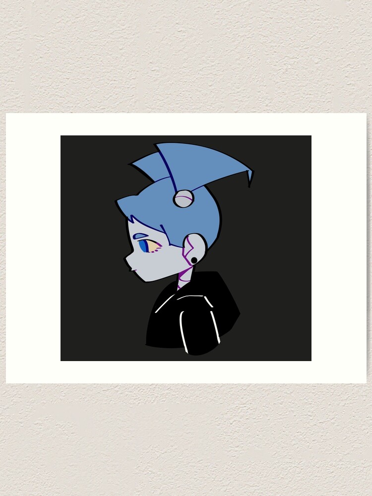 MLAATR - XJ-9 a.k.a. Jenny Smiling Sticker for Sale by mvelas17