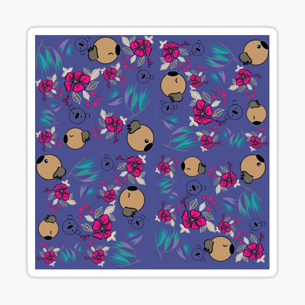 Aussie Flora and Fauna Sticker