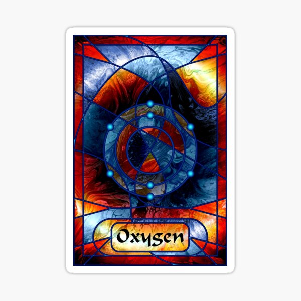 Element 8: Oxygen Sticker