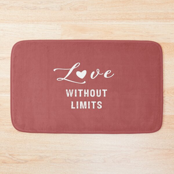 Love without Limits Bath Mat