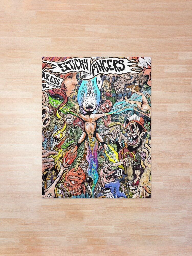 "Sticky Fingers caress your soul" Comforter by ...