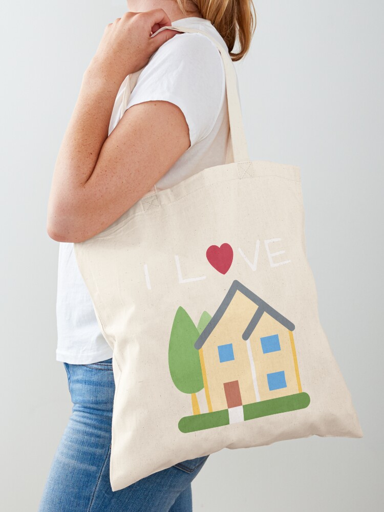 I love Men Cotton Tote Bag