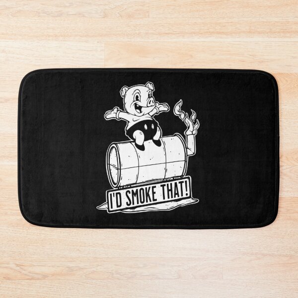 Item preview, I'd Smoke That! Funny Barbecue Smoker Shirt BBQ Grill designed and sold by swiftyspade.