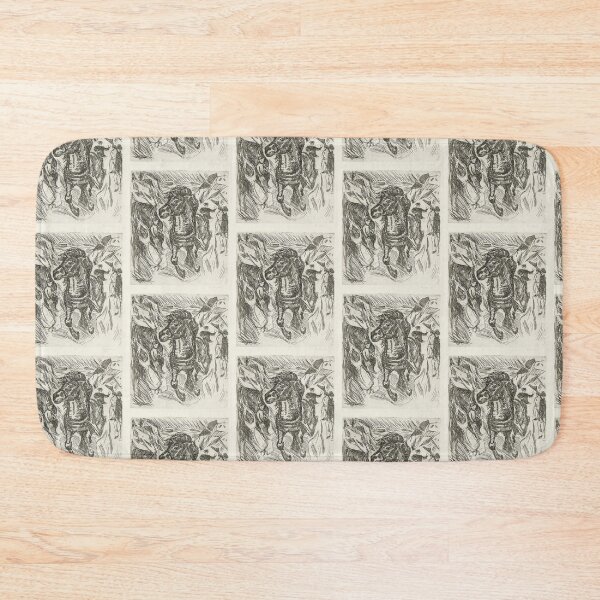 Artikelvorschau, Horse by Edvard Munch artwork entworfen und verkauft von Vintage Designs +.
