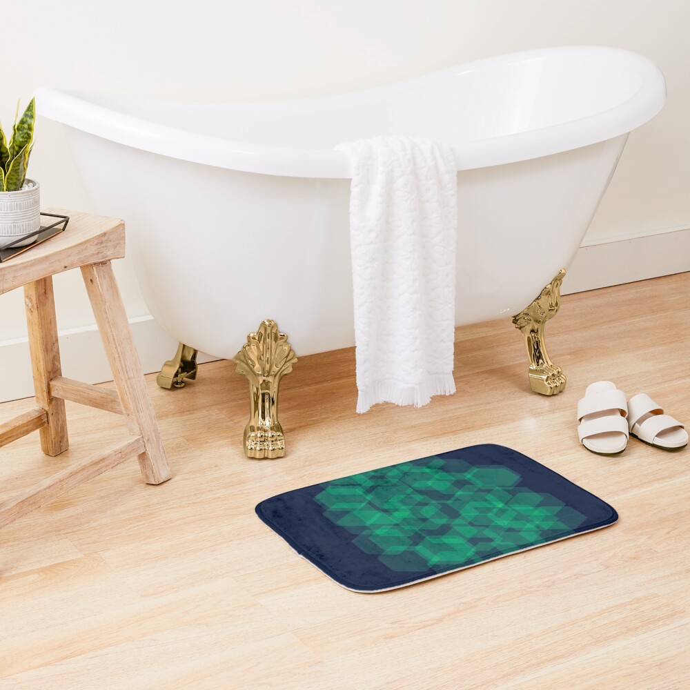 Item preview, Bath Mat designed and sold by FunkyPattern.