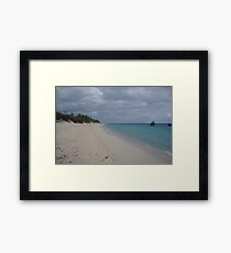 Warwick Bay Bermuda, Framed Print
