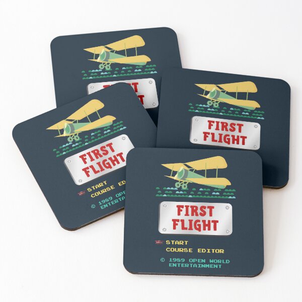 Item preview, First Flight Classic Video Game Title Screen designed and sold by Legit Hooligan.