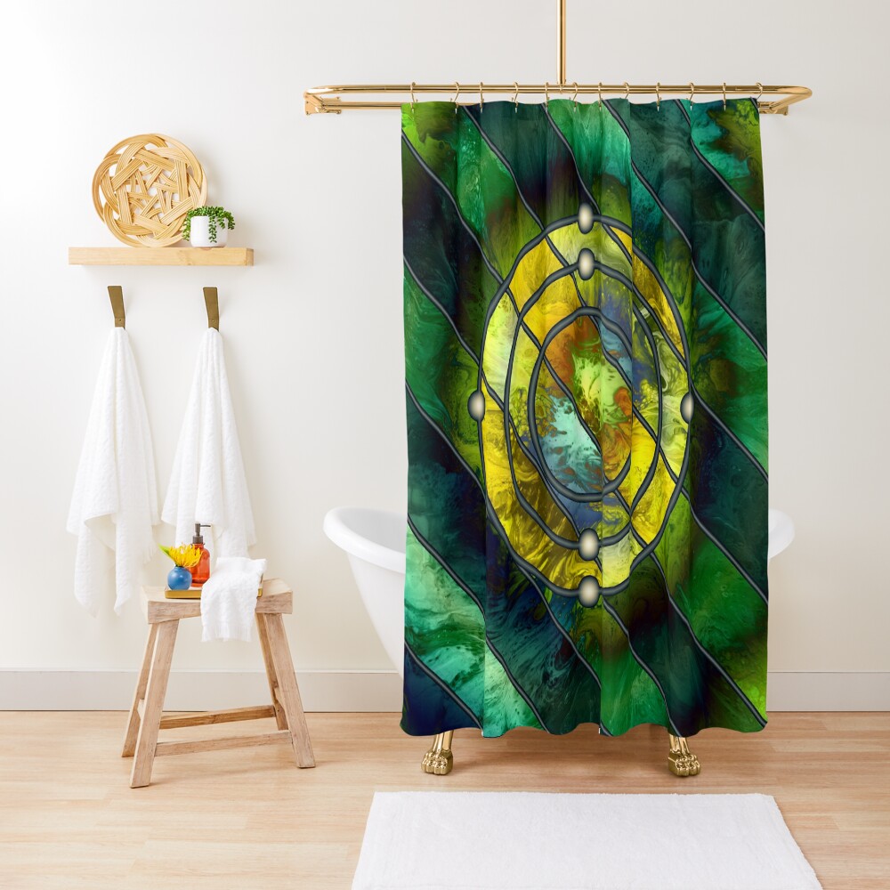 Element 6: Carbon Shower Curtain