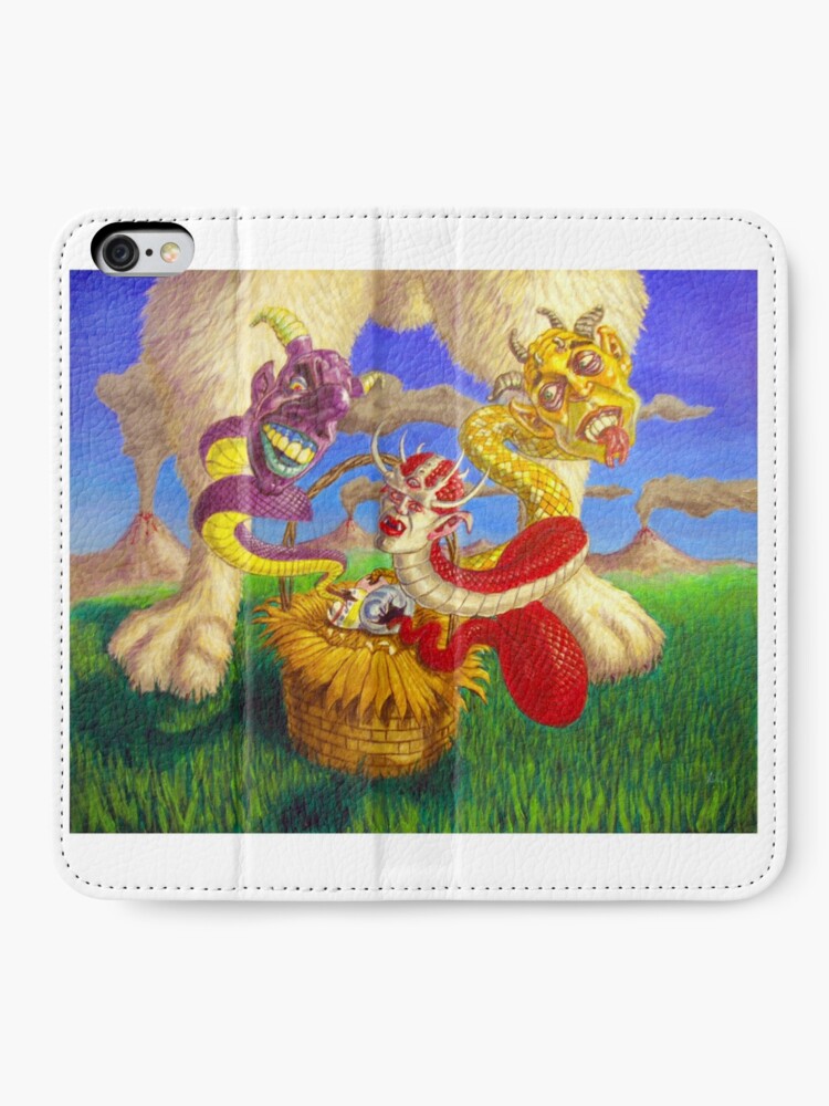 Alternate view of Easter in Gorgon Valley iPhone Wallet