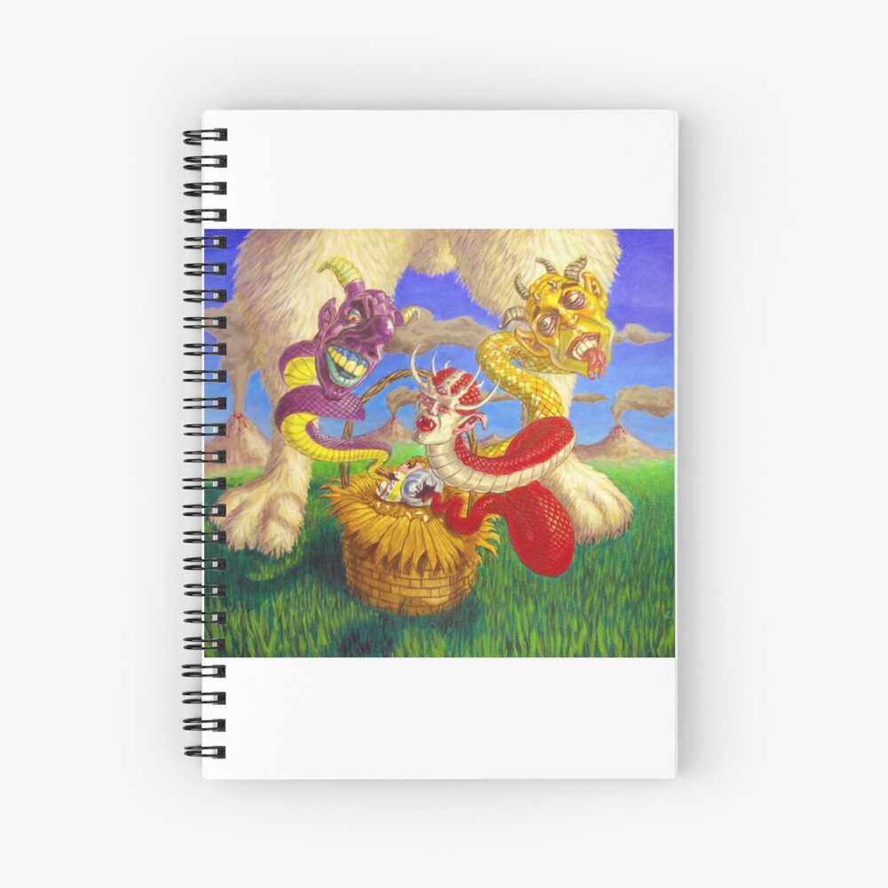 Item preview, Spiral Notebook designed and sold by RetinalKandy.