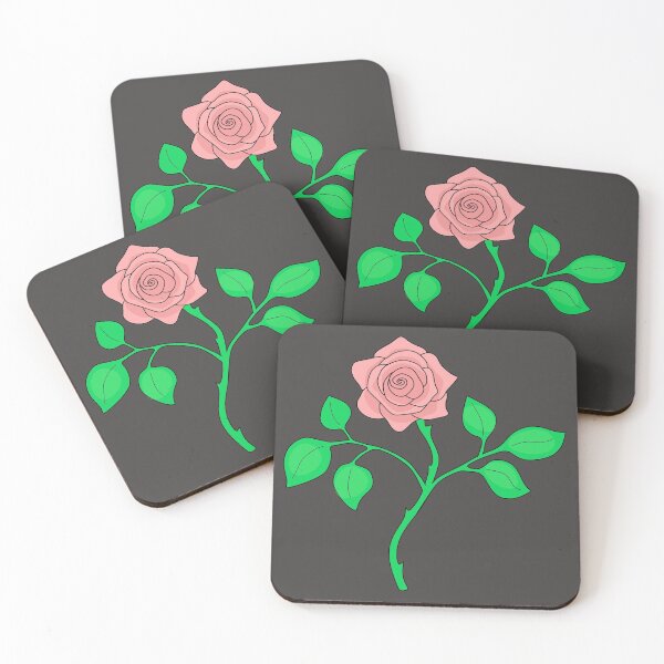 Item preview, Rose with Leaves and Stem designed and sold by nutmegfairy.