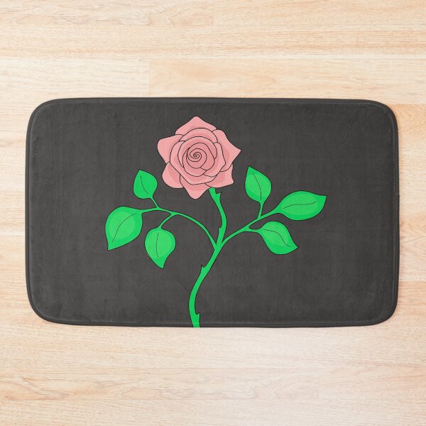 Item preview, Rose with Leaves and Stem designed and sold by nutmegfairy.